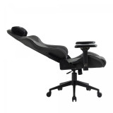 Zenox Saturn MK2 布面電競椅 - 碳黑 | 90º-180º後仰 | PU 磁吸扶手 | 香港行貨 【代理直送】