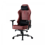 Zenox Spectre MK2 皮面電競椅 - 酒紅色 | 頸部 + 腰部支撐 | PU 磁吸扶手 | 香港行貨 【代理直送】
