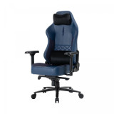 Zenox Spectre MK2 皮面電競椅 - 軍藍 | 頸部 + 腰部支撐 | PU 磁吸扶手 | 香港行貨 【代理直送】