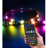 Govee 影院感Wi-Fi 3.8m電視背光燈帶 | 55-65英寸電視適用 | RGBIC 七彩燈效 | 香港行貨