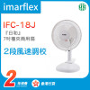Imarflex 伊瑪牌『日和』7吋座檯夾枱扇 (IFC-14C) | 2段風速調校 | 設座檯用夾盤 | 香港行貨