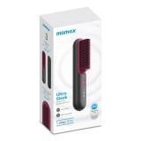 Momax Ultra Sleek 無線負離子直髮梳 (HL12E) | 三種溫度選項 | 30秒快速加熱 | 香港行貨