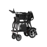 Baichen Medical EC8003 碳纖維摺疊電動輪椅 | 僅重12.5KG | 真超輕單手可提 | 全碳纖維車架 | 全自動電磁剎車二合一手動/電動輪椅 - 香港三個月產品保養 【一件包郵】