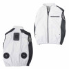 日本 Thanko 3秒冷藏服風扇衣 - 白色 | 散熱降溫消暑空調服風扇背心 | 3段風量 | 香港行貨 15個月保養