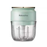 Roboutoo 多功能絞肉機 - 綠色 | 玻璃料理杯