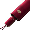 OLYCAT 女仕遮陽自動折疊雨傘 - 主教紅 | 黑膠超強防曬 | 扁平易收納