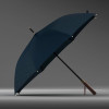 OLYCAT 長木柄雙人自動直柄傘 - 藍色 | 仿古銅按鍵 | 14mm加厚傘柄
