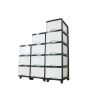 抽屜式可移動收納櫃 | 黑框透明抽屜| 北歐進口PP材料 -3層