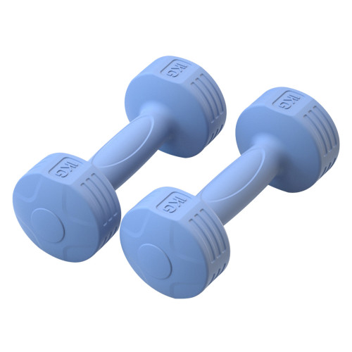家用健身運動訓練小啞鈴-天藍色| 專為女性打造|迷你聚能|訓練效果更佳