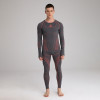 雪怡派運動保暖內衣套裝-灰色男裝M|具速乾功能|適用於戶外滑雪