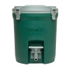 Stanley 戶外露營飲料保溫冰桶7.5L-綠色| 按壓式水龍頭|人性化手柄設計|食品級PP材質