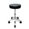 可升降旋轉圓椅 | 美容理髮專用凳子 - 金屬腳黑色
