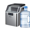 HICON 3.2L商用小型製冰機 - 桶裝水款 | 一天30KG製冰量 | 不鎸鋼外殼 | 一鍵自動內部清洗 | 每次出24粒冰 - 三個月本地自攜保養
