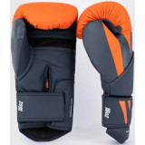 Venum CHALLENGER 4.0 專業成人泰拳拳套 - 10oz 橙藍色