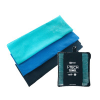 N-rit I-TECH TOWEL 韓國製吸水快乾巾 | (SIZE: 40x80cm) M Blue 1條