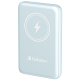 Verbatim 10000mAh 磁吸充電器 - 藍色(32247) | 15W Magsafe Qi 無線充電 Type C PD 20W無線行動電源 尿袋