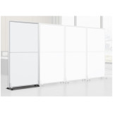 辦公室活動可移動板 屏風板 | 辦公摺疊隔間移動板- 1米*1.8米板式含配件 (單片) | 獨立拼裝款 | 帶兩個支架腳