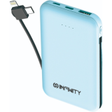 Infinity Mini7 Plus 7000mAh 行動電源-藍色 | 主機連1出2充電線 | 香港行貨 | 一年保養