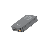 BUDI AC336WSB 3端口USB 30W磁吸無線充電器 - 黑色 | | PD&QC3.0 | 支援360°旋轉