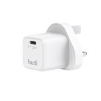 BUDI USB-C PD33W GAN氮化鎵迷你充電器 -白色 | AC018UW