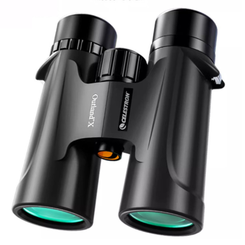 Celestron 星特朗Outland X 原野10x42（高倍版）雙筒望遠鏡 | 高清充氮防水 - 黑色10x42
