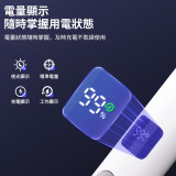 Nidouillet EH046501 2合1充電式電蚊拍 電子數顯 滅蚊燈 帶USB充電底座