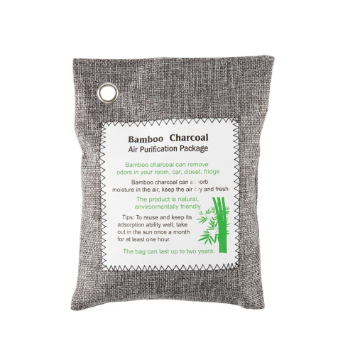 日式竹炭除濕包 | 除臭吸濕 甲醛淨化 |  [灰色]