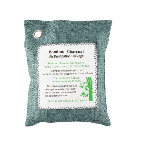 日式竹炭除濕包 | 除臭吸濕 甲醛淨化 |  [藏青色]