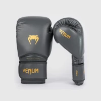 Venum Contender 1.5 成人泰拳拳套 - 14oz 灰金