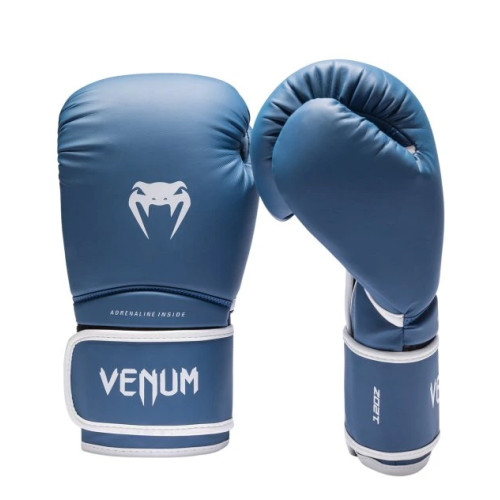 Venum Contender 1.5 成人泰拳拳套 - 10oz 鈷藍白