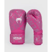 Venum Contender 1.5 成人泰拳拳套 - 10Oz 白/粉色