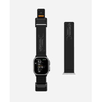 AULUMU 磁扣超薄錶帶-雙錶帶 A11 for Apple Watch Series | Mag Buckle Slim Band (黑色)