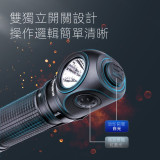 Nextorch P10 紅白藍LED多用途轉角燈電筒 | 1400流明 L型電筒 執勤直角手電筒 | 香港行貨