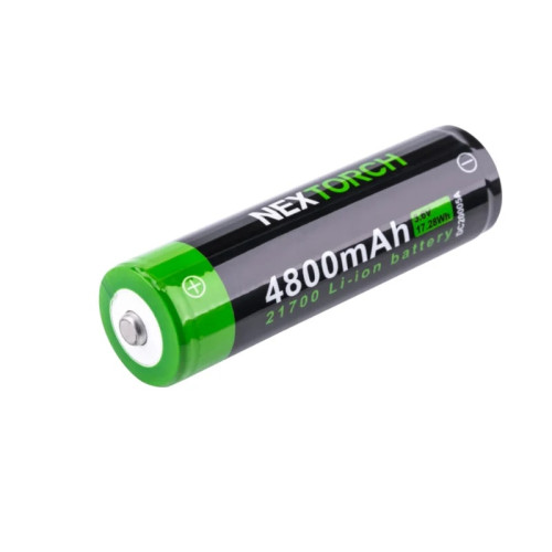 Nextorch 21700 可充電鋰電池 (4800mah) | TA30MAX適用 | 香港行貨