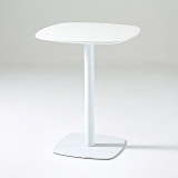 室內外多功能桌 | 陽台休閒桌 |  餐飲桌 -70cm*74.5cm高 - 白色馬肚面