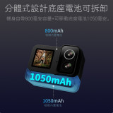 SJCAM SJ20 雙鏡頭運動相機 | 4K高清全景相機 | 戶外電單車記錄器 | 防手震運動攝像設備 - 續航版