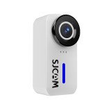 SJCAM C110+ 拇指運動相機 | 4K摩托車記錄器 | 第一視角vlog拍攝 | 防手震運動相機 - 白色C110+（六軸陀螺儀防手震）