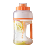 摩飛 MR9802 便攜式大容量榨汁杯 | 桶蓋式戶外運動榨汁機 | 水果頓頓桶 - 橙色