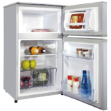 Bacchus BA89D 上置式雙門雪櫃 81公升 右門鉸 闊485x 高850x 深520毫米 | 香港行貨 - 銀影灰