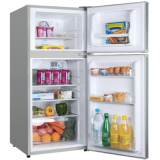 Bacchus BA128DW 上置式雙門雪櫃 122公升 右門鉸 闊485x 高1103x 深569毫米 | 香港行貨- 銀影灰