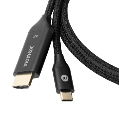 Momax Elite Link USB-C to HDMI 2.0 4K連接線 - 2米 | 18Gbps頻寬傳輸 | 香港行貨