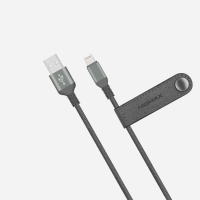 Momax EliteLink Lightning to USB-A 三重編織充電線 - 1.2米(DL11D) | 鋁製金屬頭 | MFi 認證 | 香港行貨 Momax EliteLink Lightning to USB-A 三重編織充電線 - 1.2米(DL11D) | 鋁製金屬頭 | MFi 認證 | 香港行貨