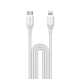 Momax 1-Link Flow CL USB-C to Lightning 1.2m 充電線 - 白色（DL53W）| MFi認證 | 矽膠外殼 | 香港行貨