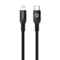 Momax Zero USB-C to Lightning 快速充電數據線 1.2m(DL51D)| 三層保護設計 | 香港行貨 Momax Zero USB-C to Lightning 快速充電數據線 1.2m(DL51D)| 三層保護設計 | 香港行貨