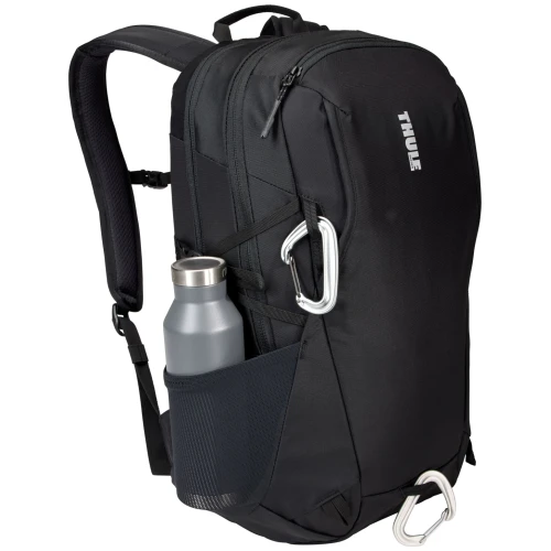 Thule EnRoute Backpack 日常通勤出行背包 23L - 黑色 | 拉鍊 TPU 口袋 | 拉桿箱套接帶 | 香港行貨