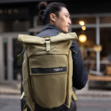 Thule Paramount Backpack 防潑水電腦背包 24L - 黑色 | 後部拉鍊袋 | 拉桿箱套接帶 | 香港行貨