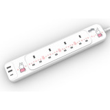 Miffy MIF20 30W  2A1C 4位電源拖板 | PD3.0 | 過濾電流保護 | 一鍵開關 | 香港行貨