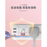 Miffy MIF20 30W  2A1C 4位電源拖板 | PD3.0 | 過濾電流保護 | 一鍵開關 | 香港行貨