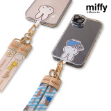 Miffy Cross-body Strap 手機背帶 - 藍色 | 手機安全帶 | 輕便手機背帶 | 輕巧出行配件 | 防丟背帶 | 香港行貨