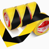 黃黑色警示膠帶-25mm寬 | 拉開長達33米 | 黏性強無殘膠